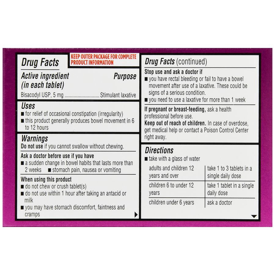 slide 5 of 5, Walgreens Women's Laxative Coated Tablets, 90 ct