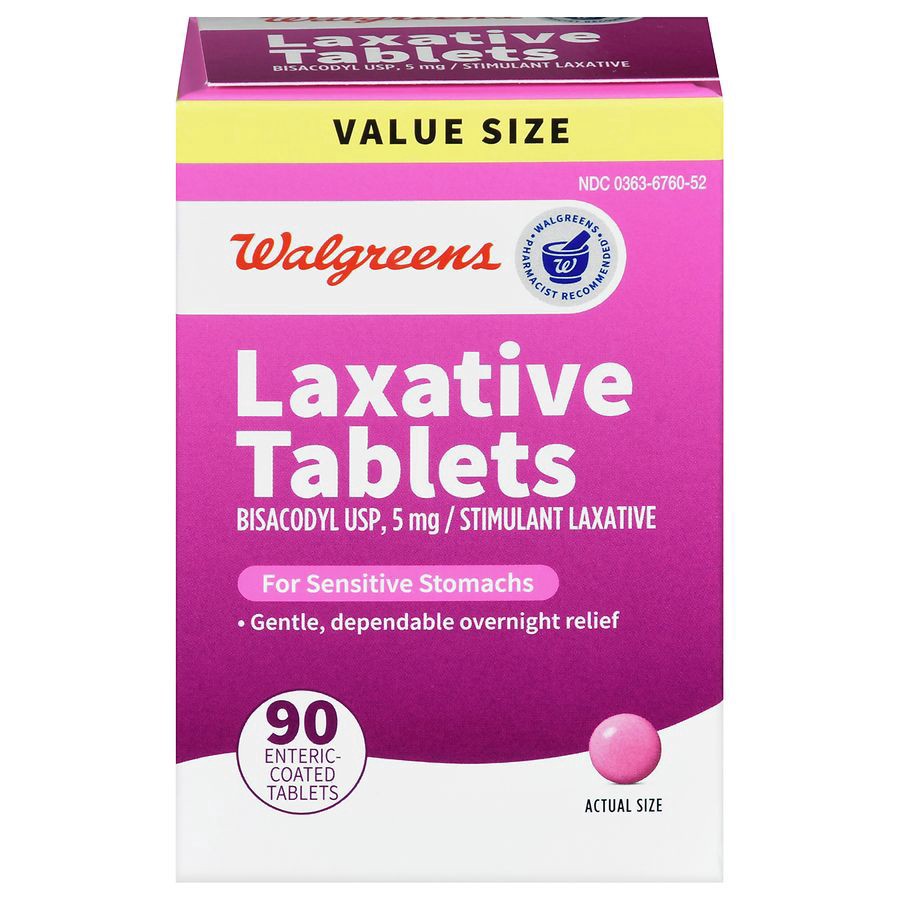 slide 1 of 5, Walgreens Women's Laxative Coated Tablets, 90 ct