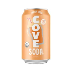 Cove Soda Cream Soda Can