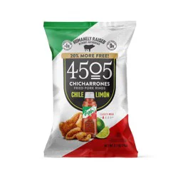 4505 Tajin Chile Limon Chicharrones Fried Pork Rinds