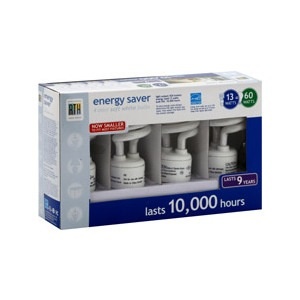 slide 1 of 1, Total Home Energy Saver Soft White Bulbs 13 Watts, 4 ct