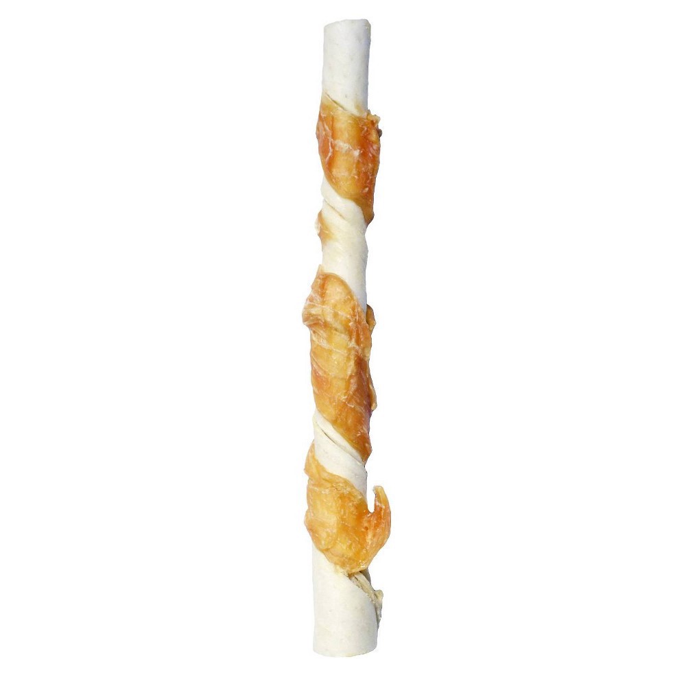 slide 3 of 4, Pork Chomps Rawhide-Free Premium Dog Treat 12 ea, 12 ct