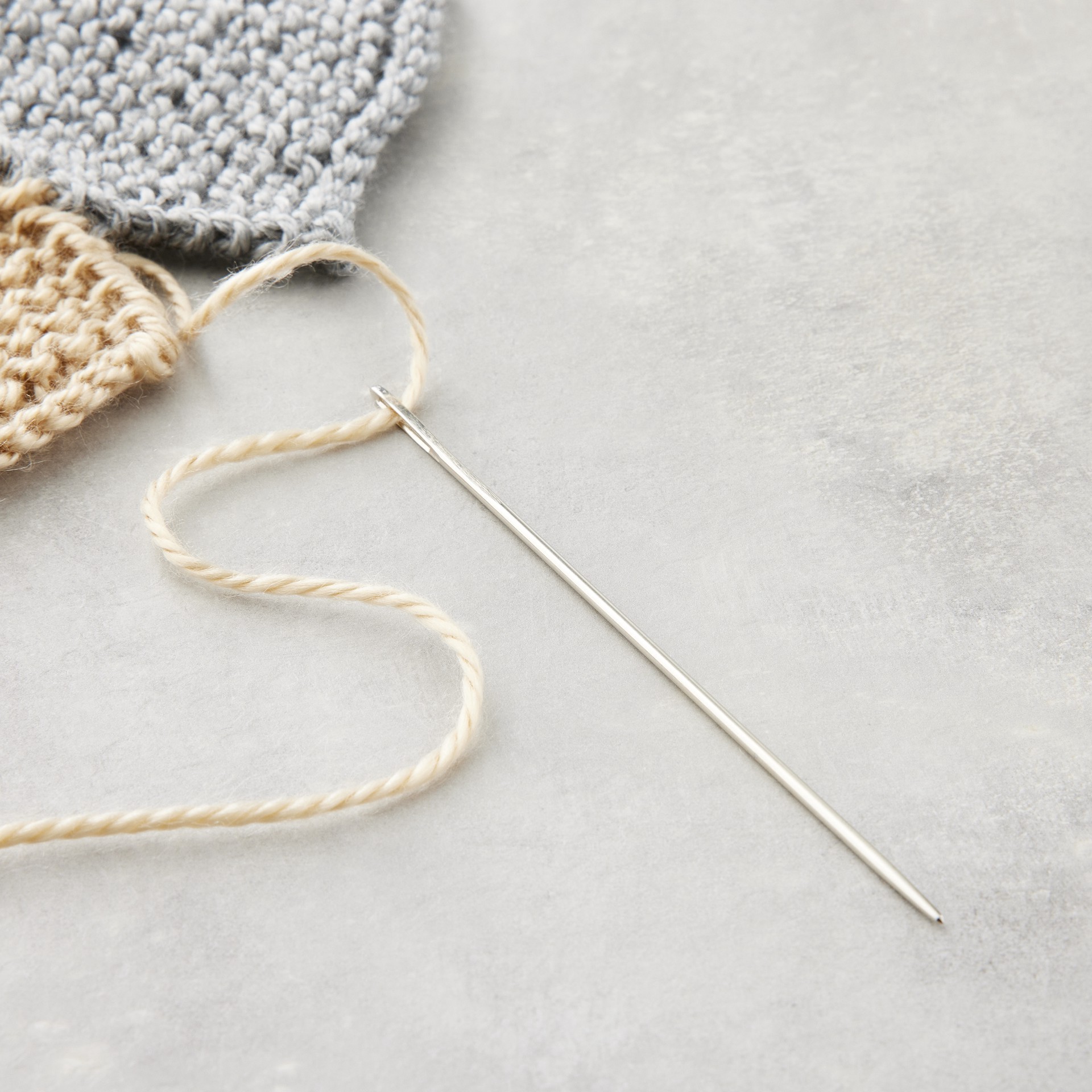 slide 2 of 3, Susan Bates 5" Weaving Needle, 5 in