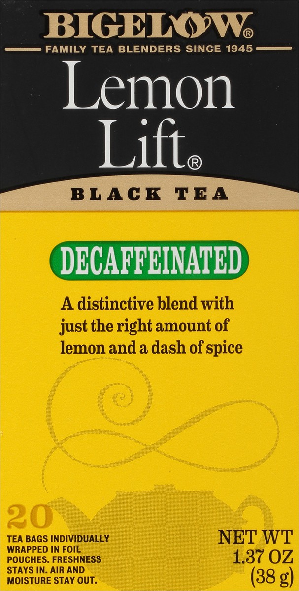 slide 6 of 9, Bigelow Decaf Lemon Lift, 20 ct