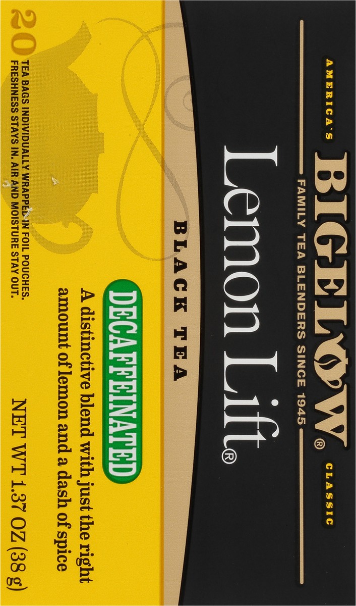 slide 7 of 9, Bigelow Decaf Lemon Lift, 20 ct