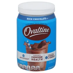 Ovaltine Rich Chocolate Drink Mix - 12 oz
