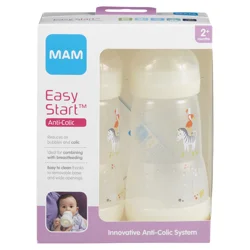 MAM Anti-Colic White Bottle