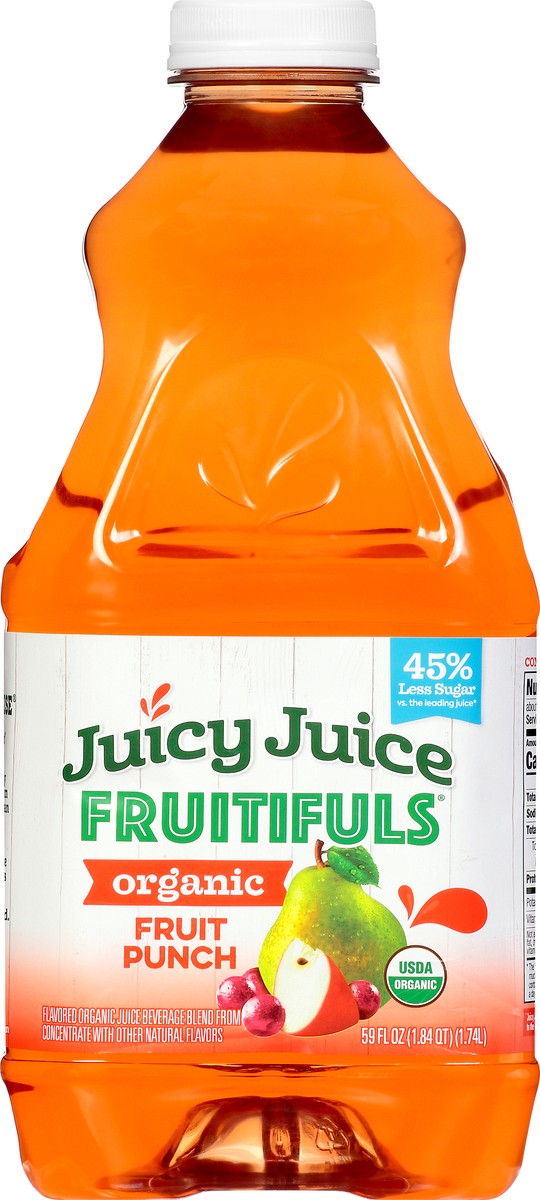 slide 1 of 9, Juicy Juice Fruit Punch Fruitfuls 0-24% - 59 fl oz, 59 fl oz