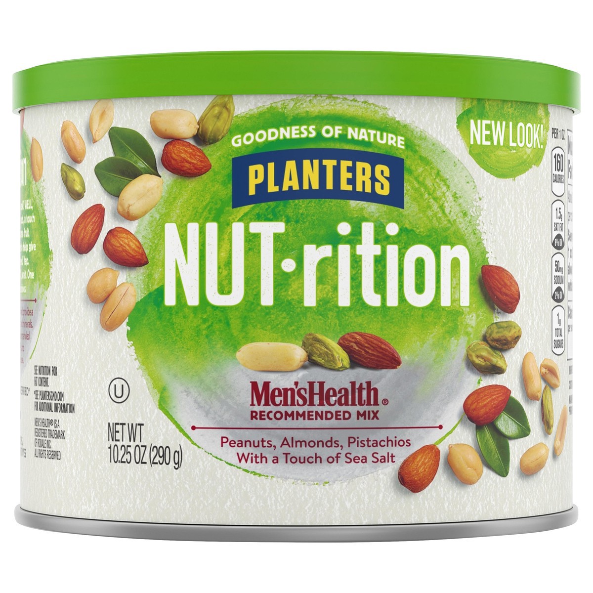 slide 1 of 10, Planters Nut-Rition Men's Health Recommended Mix, 