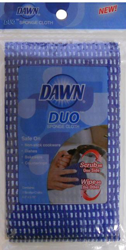 slide 1 of 1, Dawn Duo Sponge Scrim Cloth, 1 ct