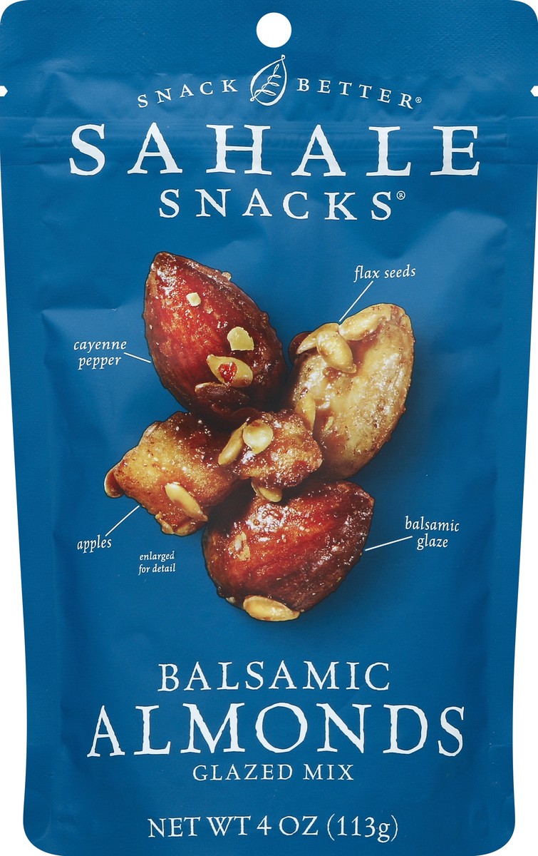 slide 1 of 8, Sahale Snacks Almonds 4 oz, 4 oz