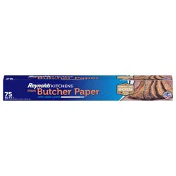 Reynolds Kitchens Pink Butcher Paper for Smoking Meat with Slide Cutter - 75 Sq Ft
