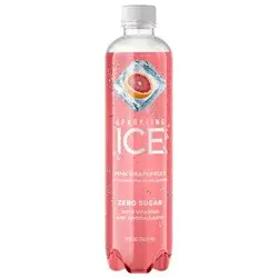 Sparkling ICE Zero Sugar Pink Grapefruit Sparkling Water - 17 fl oz
