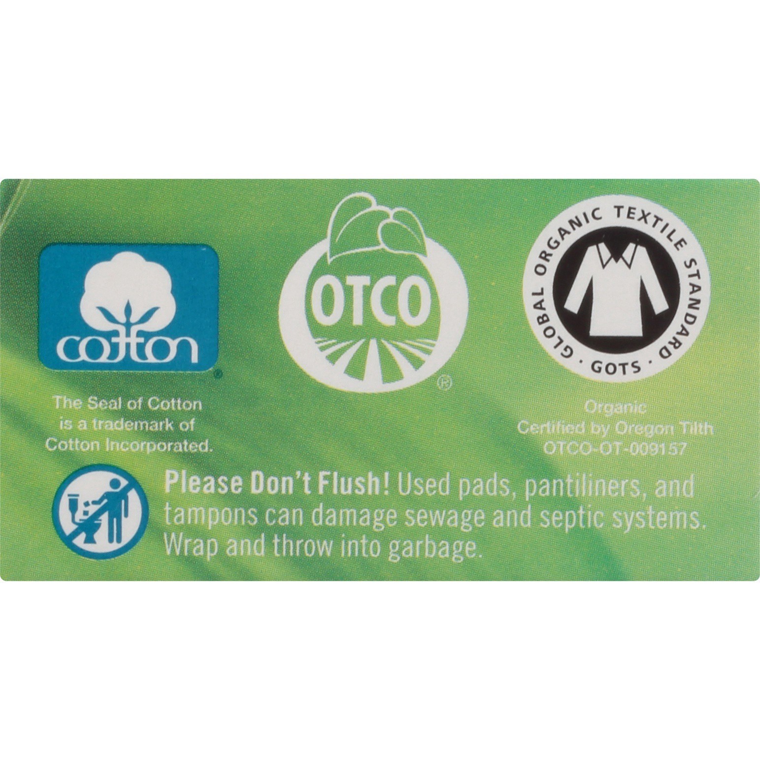 slide 5 of 6, Seventh Generation Seven Generation Organic Cotton Tampons - 20 Count, 20 ct