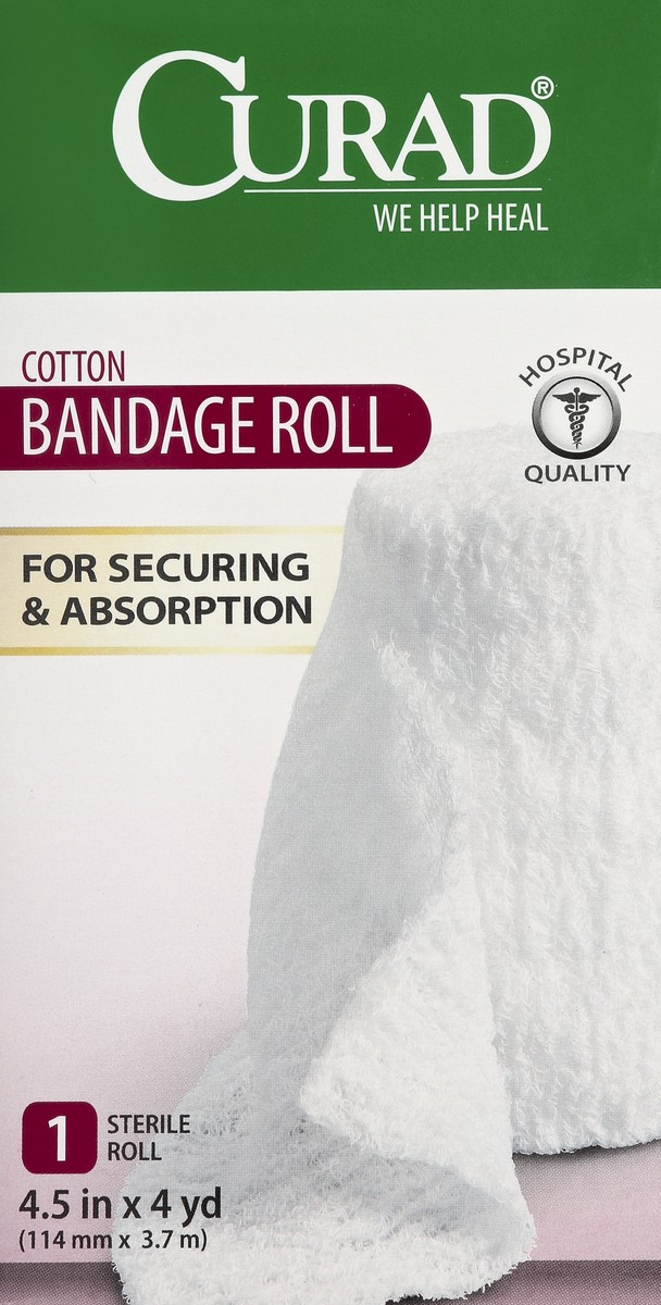 slide 2 of 4, Curad 100% Cotton Gauze Roll, 1 ct