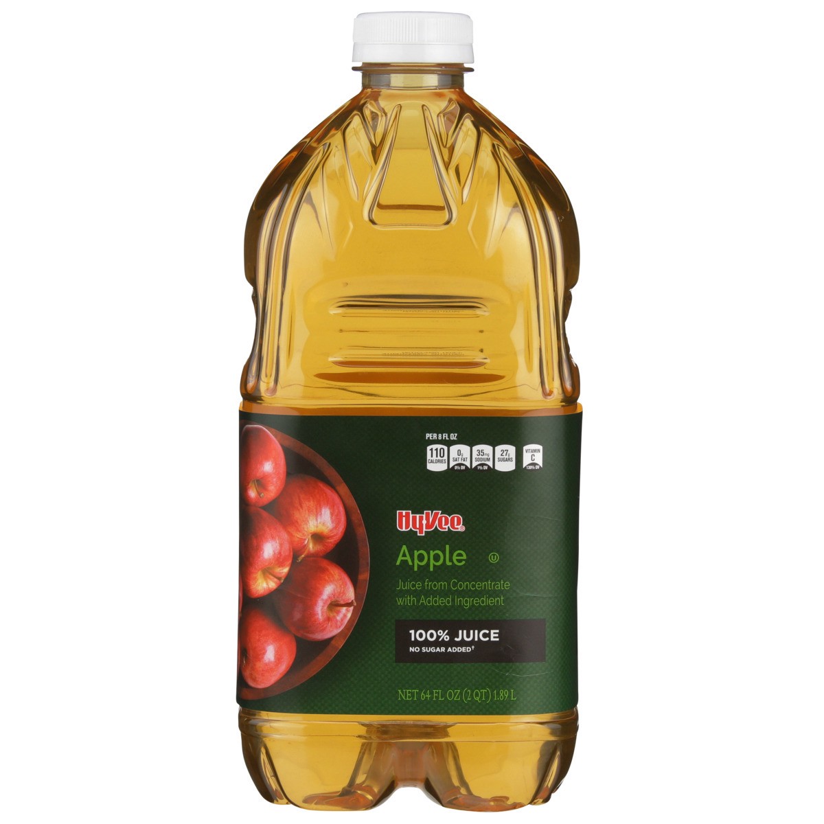slide 8 of 8, Hy-vee 100% Apple Juice From Concentrate - 64 fl oz, 64 fl oz