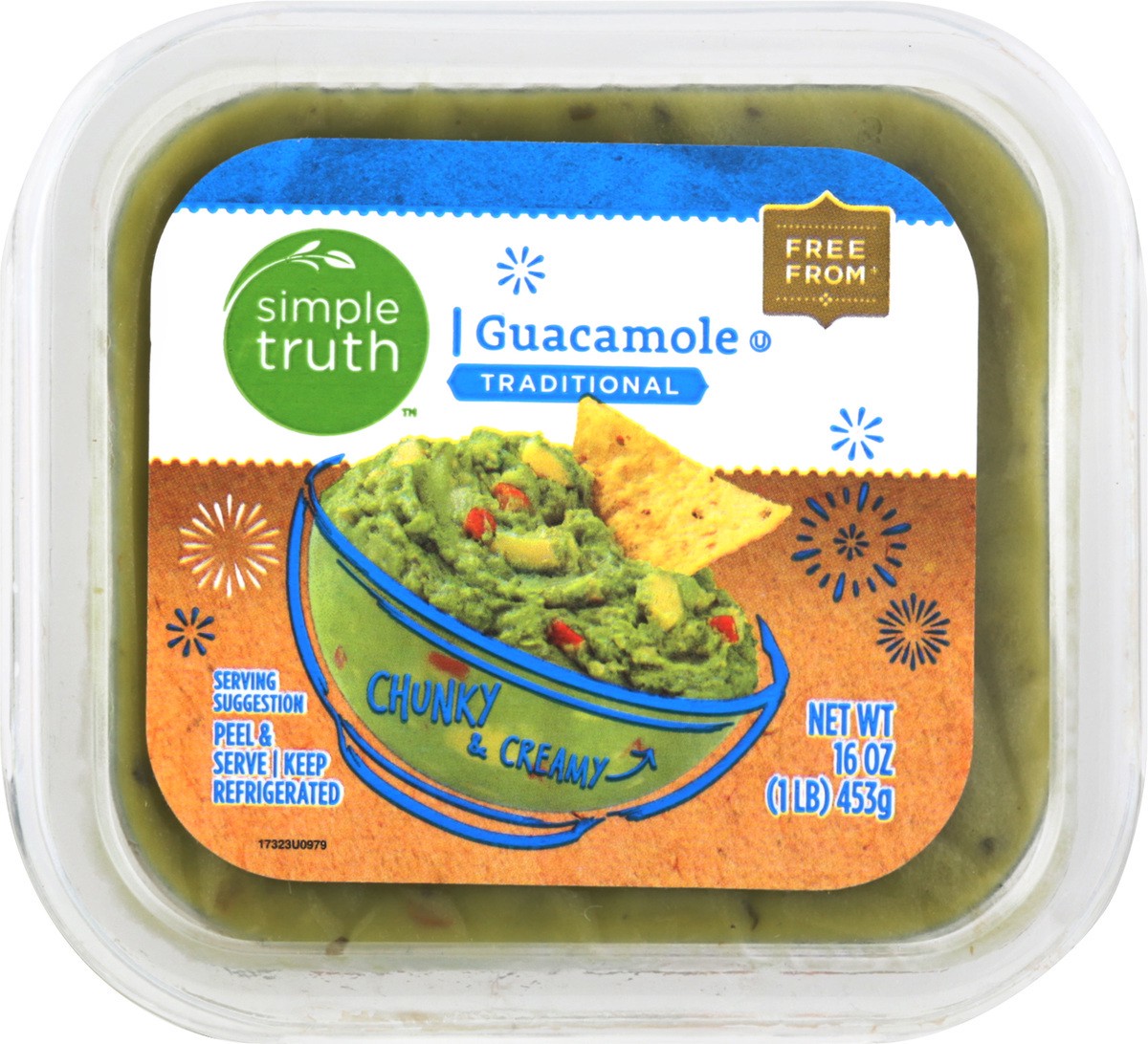 slide 8 of 9, Simple Truth Traditional Guacamole 16 oz, 16 oz