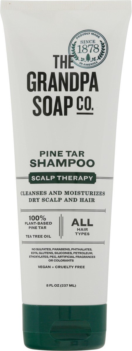 slide 13 of 13, The Grandpa Soap Co. Scalp Therapy Pine Tar Shampoo 8 fl oz, 8 fl oz