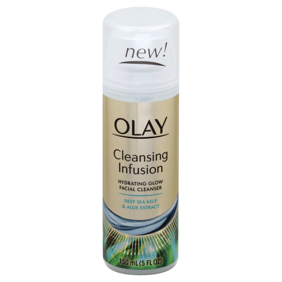 slide 1 of 5, Olay Cleansing Infusion Hydrating Glow Facial Cleanser, 5 oz