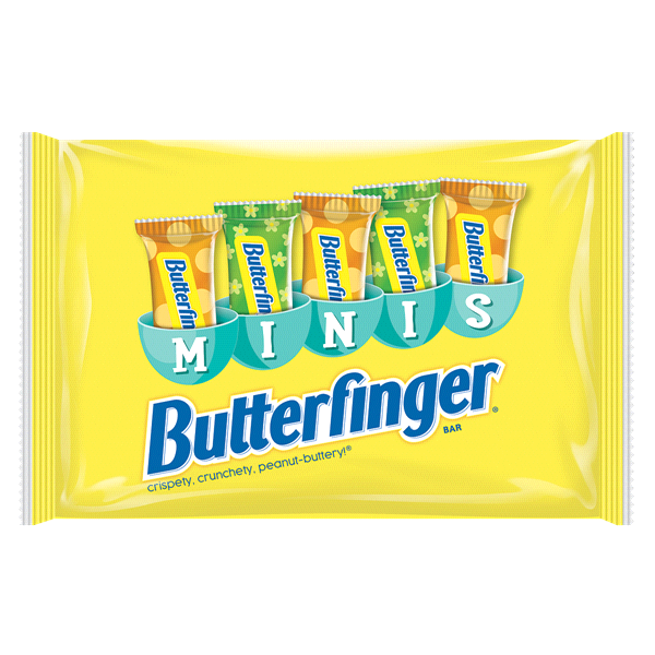 slide 1 of 8, Butterfinger Minis Bag, 10 oz