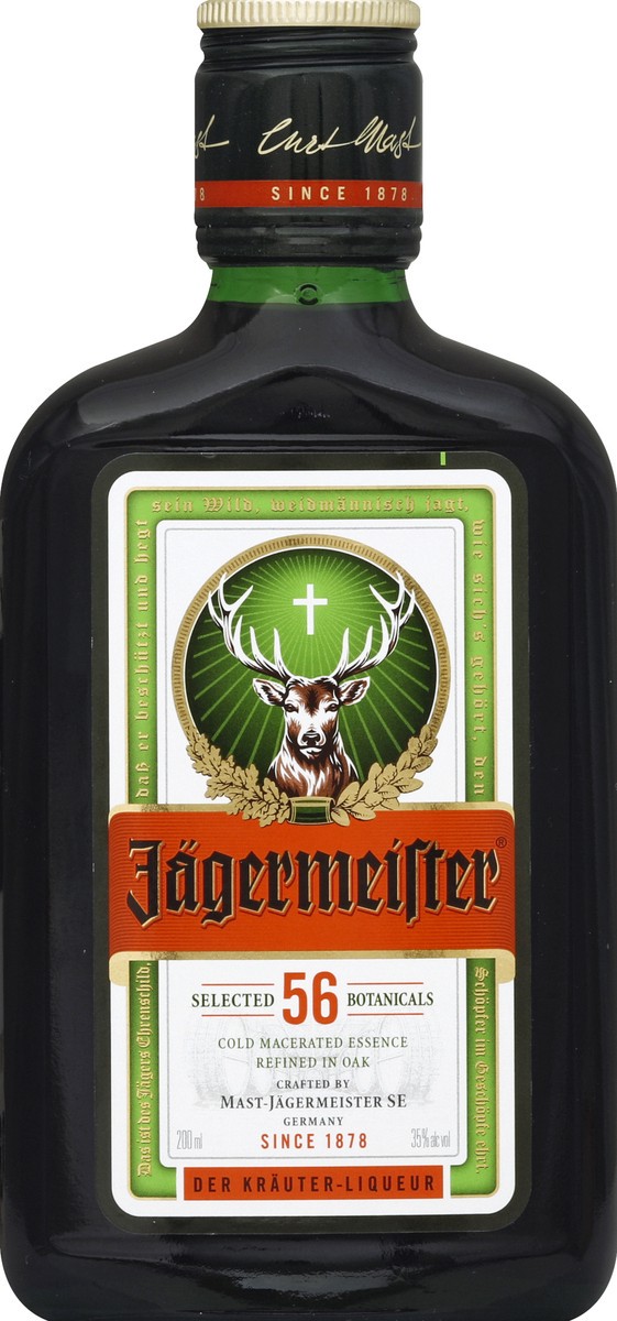 slide 1 of 3, Jägermeister Liqueur 200 ml, 200 ml