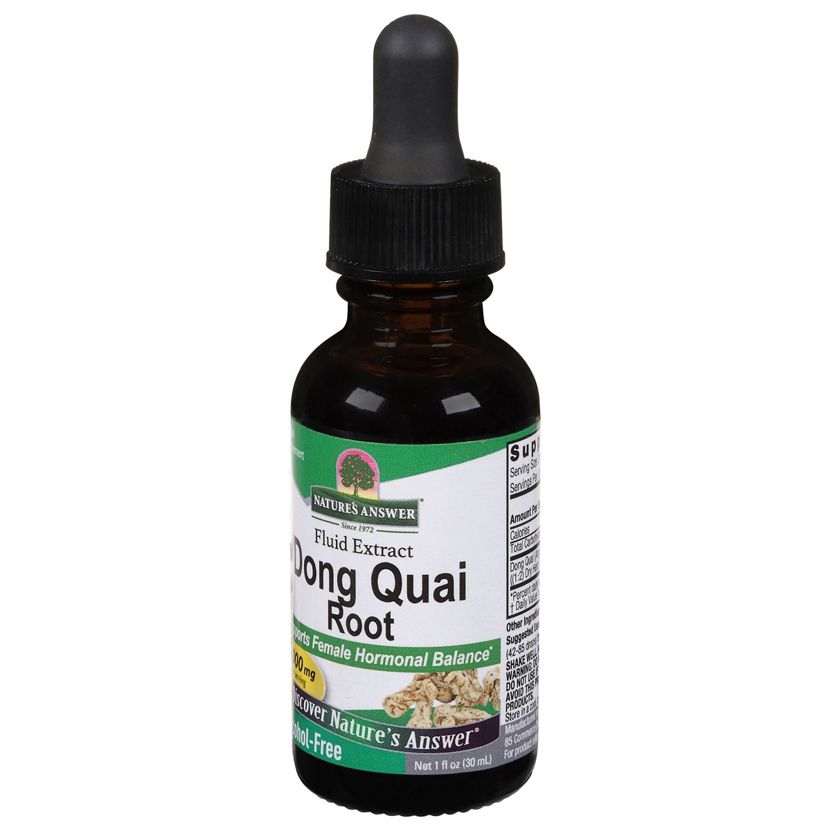 slide 7 of 9, Nature's Answer 2000 mg Dong Quai Root Fluid Extract 1 fl oz, 1 fl oz