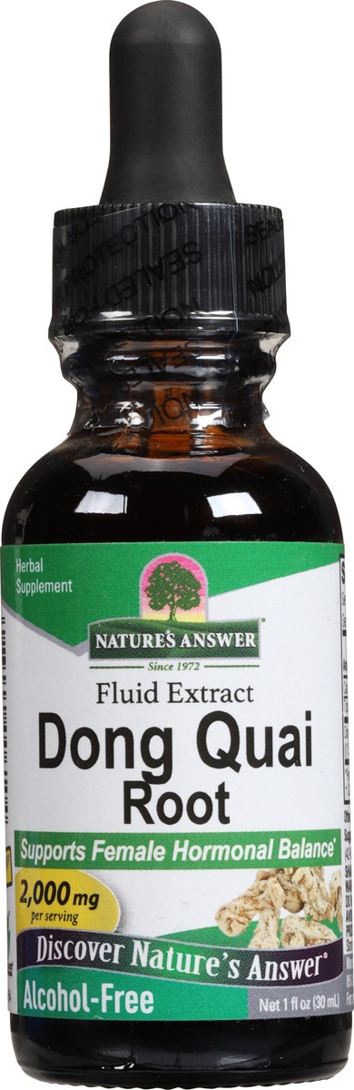 slide 3 of 9, Nature's Answer 2000 mg Dong Quai Root Fluid Extract 1 fl oz, 1 fl oz