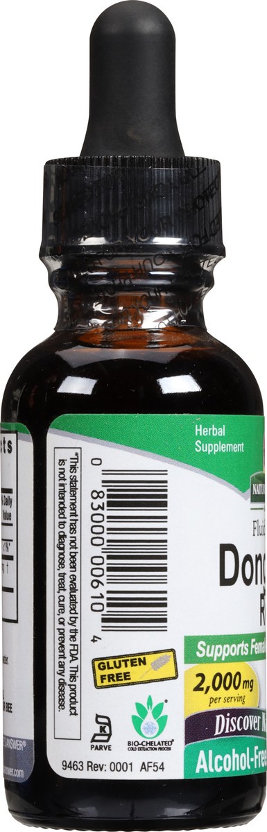 slide 2 of 9, Nature's Answer 2000 mg Dong Quai Root Fluid Extract 1 fl oz, 1 fl oz