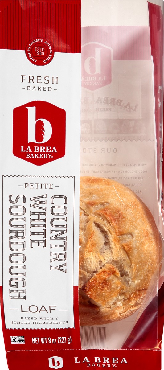 slide 4 of 7, La Brea Bakery Petite Country White Sourdough Loaf 8 oz, 8 oz