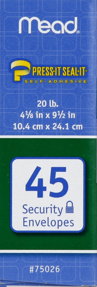 slide 2 of 4, Mead Pressnseal Se10 Env, 45 ct