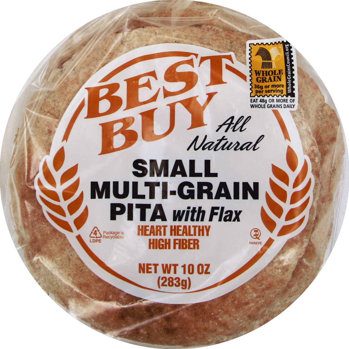 slide 5 of 5, Best Buy Pita 10 oz, 10 oz