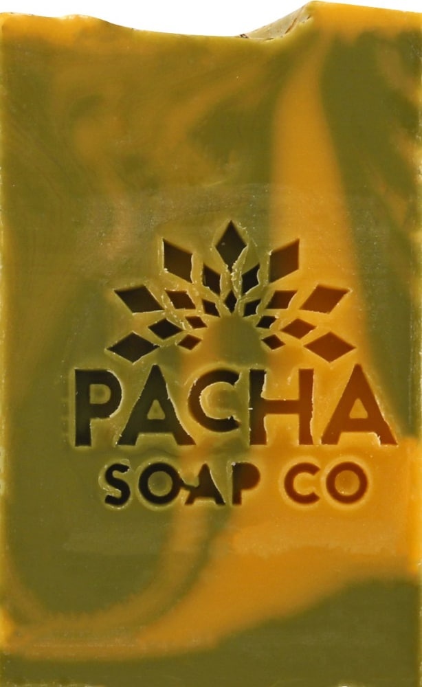 slide 1 of 1, Pacha Soap Co. Spearmint Lemongrass Bar Soap, 1 ct
