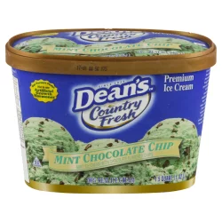 Dean's Country Fresh Mint Chocolate Chip Ice Cream