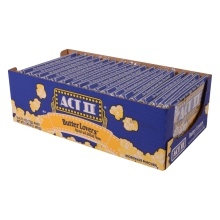 slide 1 of 1, ACT II Butter Lover's Microwave Popcorn, 18 ct
