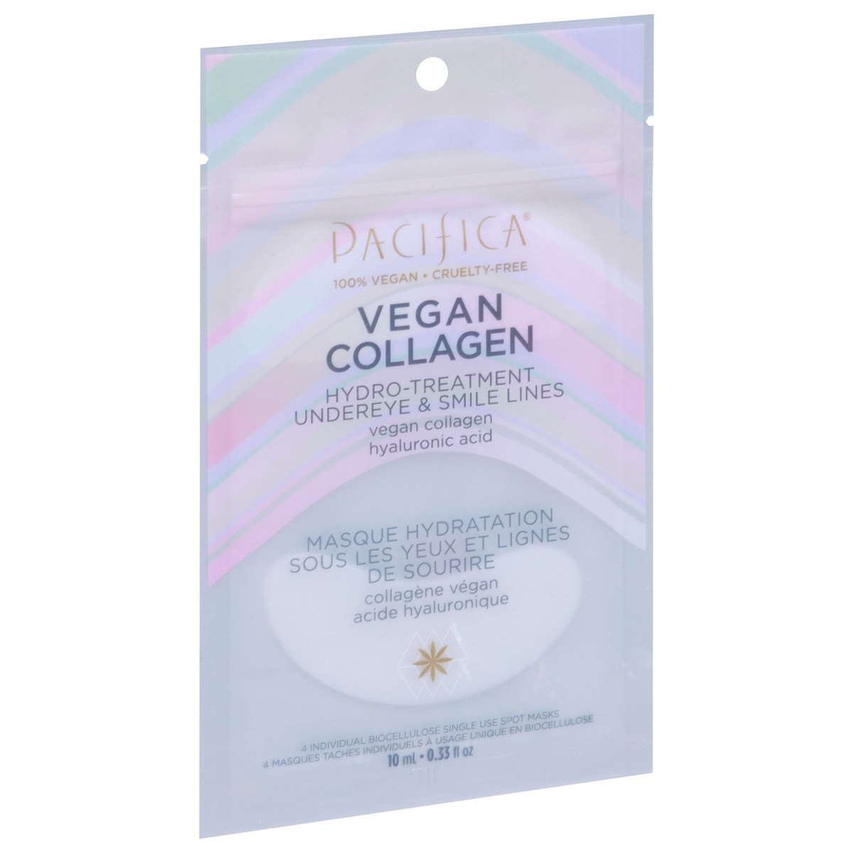 slide 5 of 9, Pacifica Vegan Collagen Hydro-Treatment Undereye & Smile Lines, 1 ct