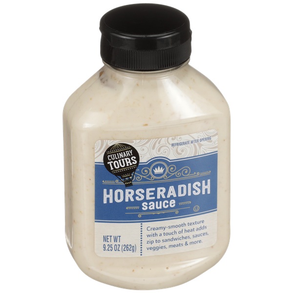 slide 1 of 1, Culinary Tours Horseradish Sauce, 9.25 oz