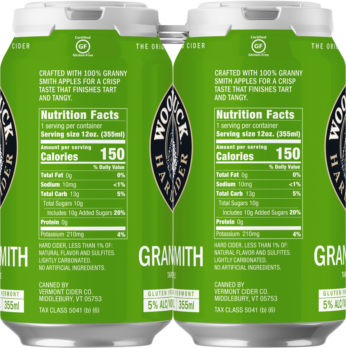 slide 8 of 9, Woodchuck Hard Cider Granny Smith 6Pk, 12 fl oz