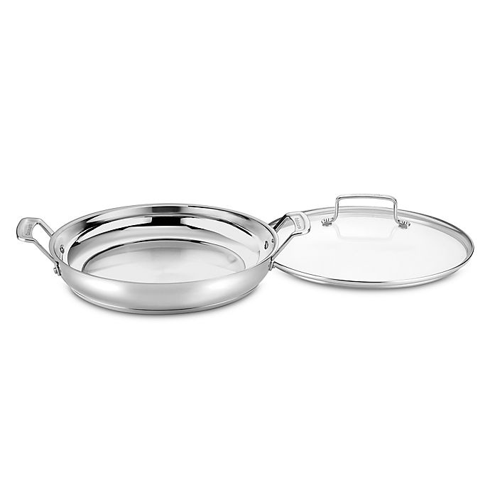 slide 1 of 1, Cuisinart Chef's Classic Pro Stainless Steel Everyday Pan, 12 in
