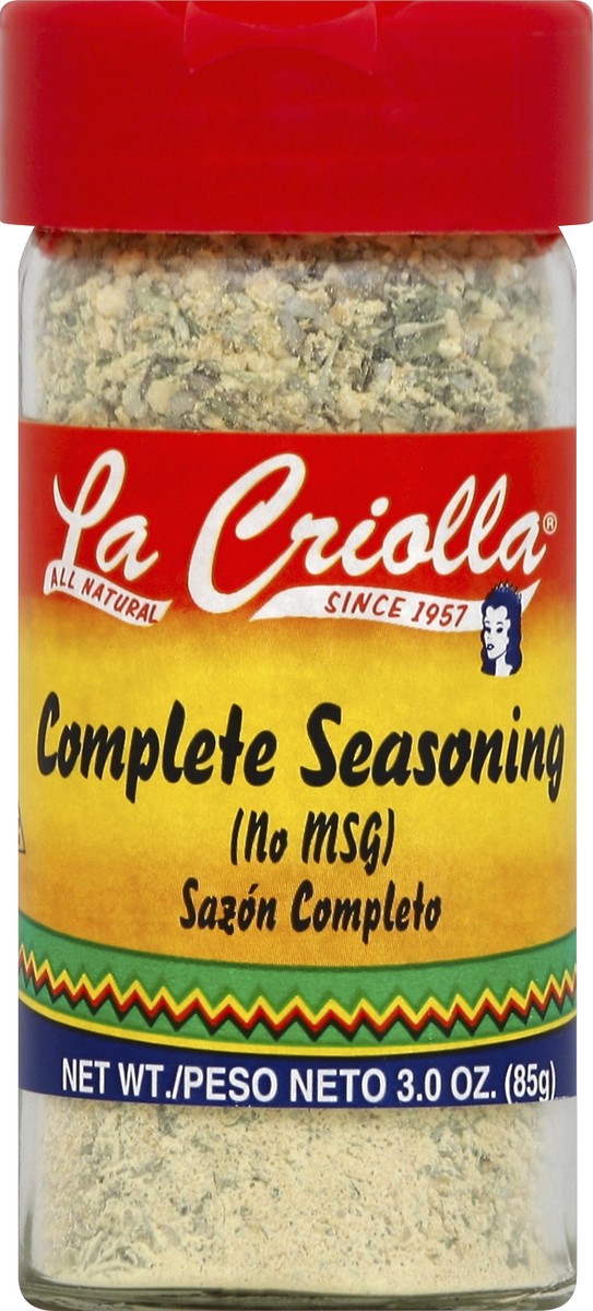 slide 1 of 2, La Criolla Complete Seasoning 3 oz, 3 oz