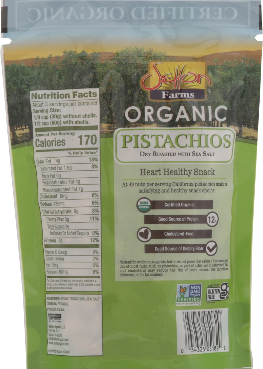 slide 2 of 13, Setton Farms Organic Organic Pistachios 7 oz, 7 oz