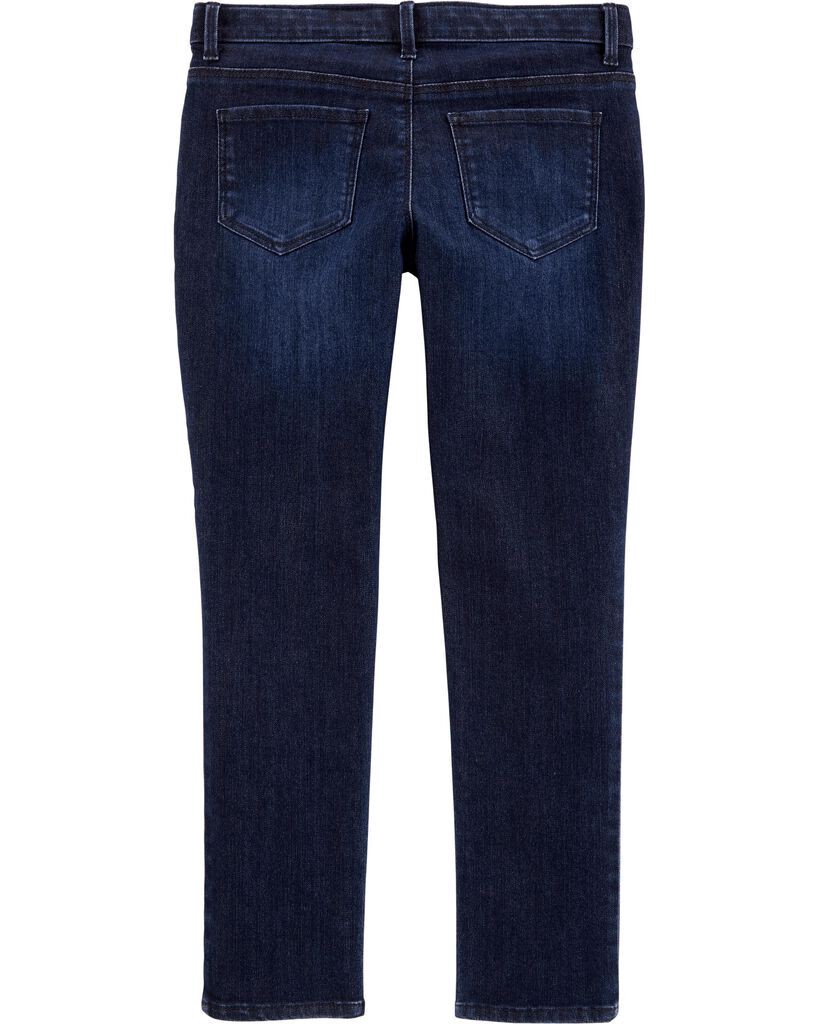 slide 2 of 2, Oshkosh Kid Dark Wash Plus-Fit Skinny-Leg Jeans Heritage Rinse 6XP, 1 ct