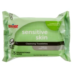 Meijer Makeup Rmvr Wipe Sensitive 25 Ct