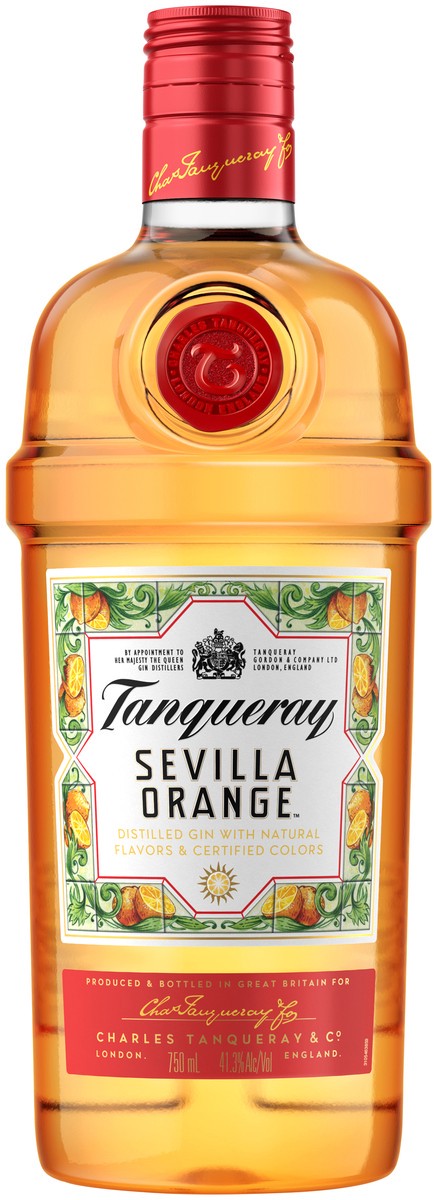 slide 1 of 2, Tanqueray Sevilla Orange Gin, 750 ml