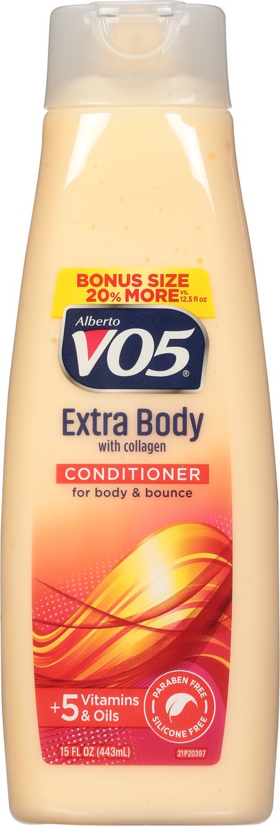 slide 6 of 9, Alberto VO5 Extra Body Conditioner Bonus Size 15 fl oz, 12.5 fl oz