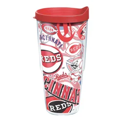 Tervis MLB Cincinnati Reds All Over Tumbler with Travel Lid