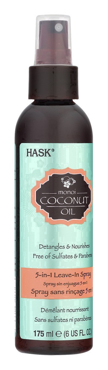 slide 35 of 52, Hask 5-in-1 Monoi Coconut Oil Leave-in Spray 6 fl oz, 6 fl oz