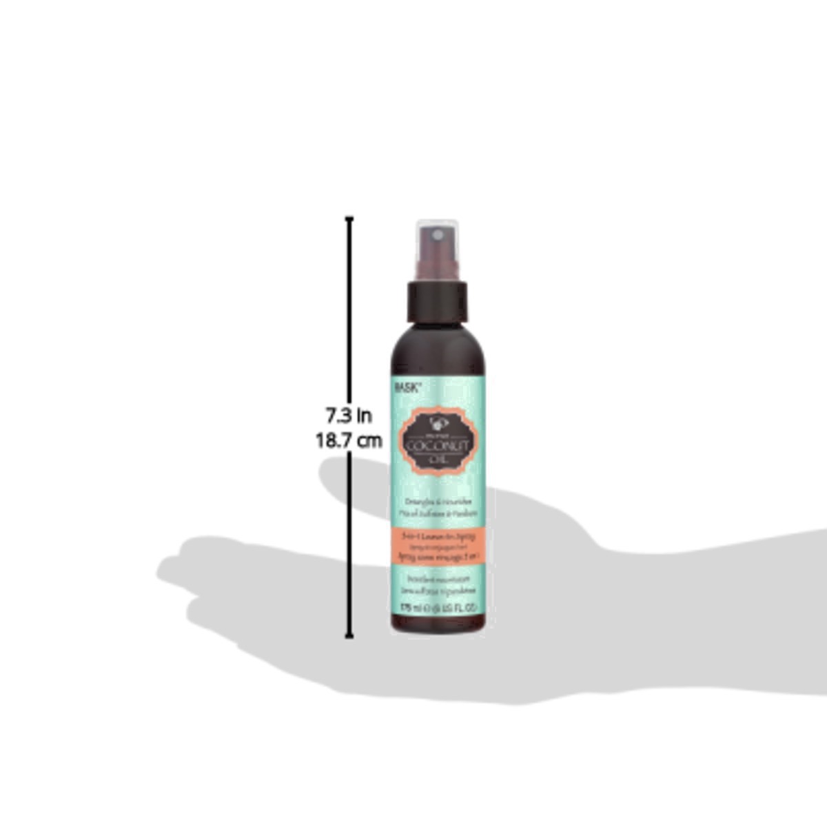 slide 49 of 52, Hask 5-in-1 Monoi Coconut Oil Leave-in Spray 6 fl oz, 6 fl oz