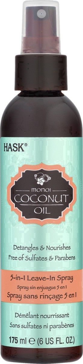 slide 8 of 52, Hask 5-in-1 Monoi Coconut Oil Leave-in Spray 6 fl oz, 6 fl oz