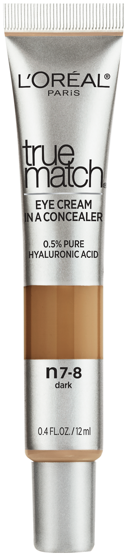 slide 1 of 1, L'Oréal L'Oreal Paris True Match Eye Cream in a Concealer with Hyaluronic Acid - Dark N7-8 - 0.4 fl oz, 0.4 fl oz