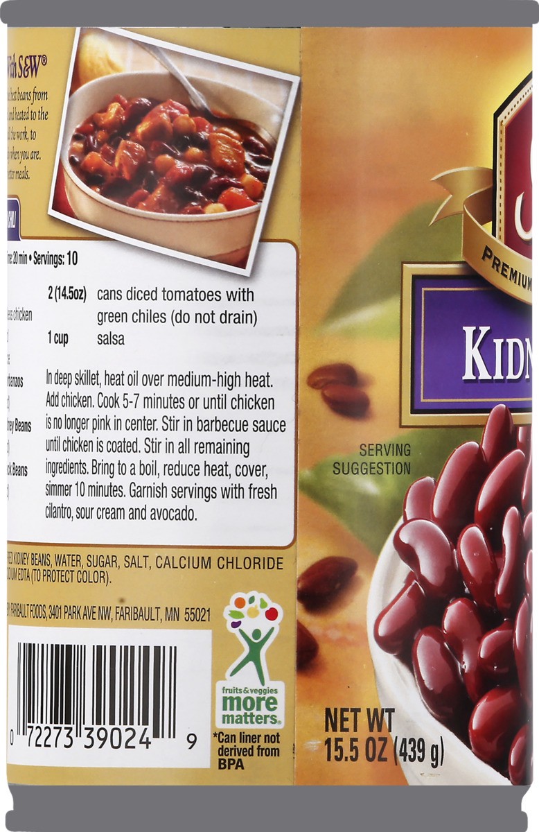 slide 4 of 11, S&W Kidney Beans 15.5 oz, 15.5 oz